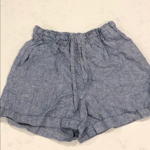 UNIQLO high waisted basic shorts